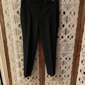 Banana Republic Womens Avery Wool/Poly Classic Ankel pant Black size 2